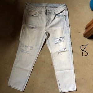Size 8 Aw Boyfriend ankle jeans